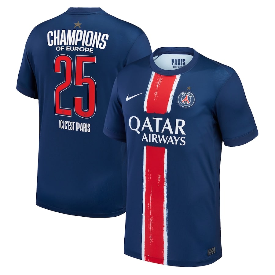 Maillot Paris SG Spécial LDC Version Fan (Avec Flocage)